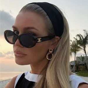 CELINE Black Triomphe sunglasses